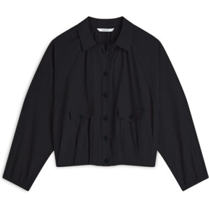 Summum Blouse Jacket Lyocell Blend  Zwart 2s3454-12373