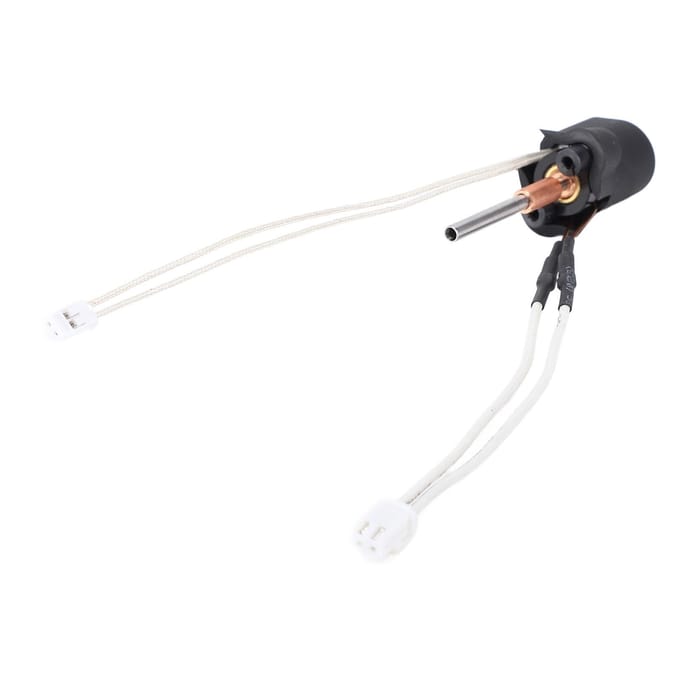 Keramische Hotend Kit 3D Printer Verwarmingsblok Extruder Hot End Vervanging voor Ender 3 V3 Plus Hittebestendig 0.8mm white