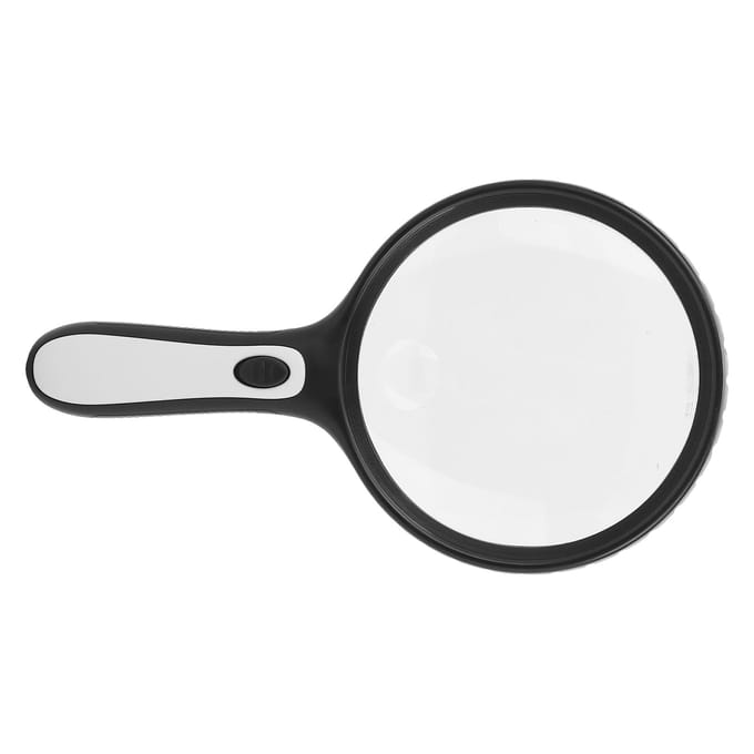 Loupe LED Illuminée Loupe Manuelle de Lecture pour Personnes Âgées