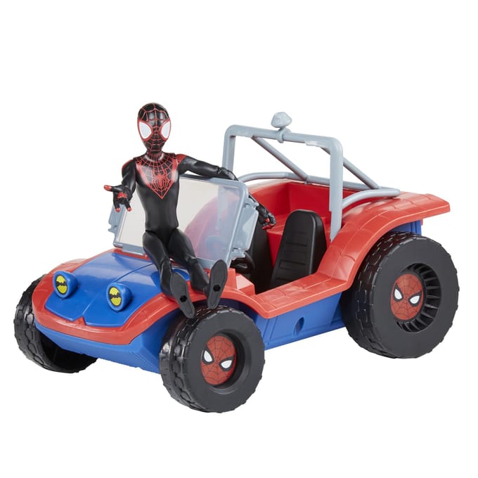 Top1Toys Spiderman spider mobiel met figuren