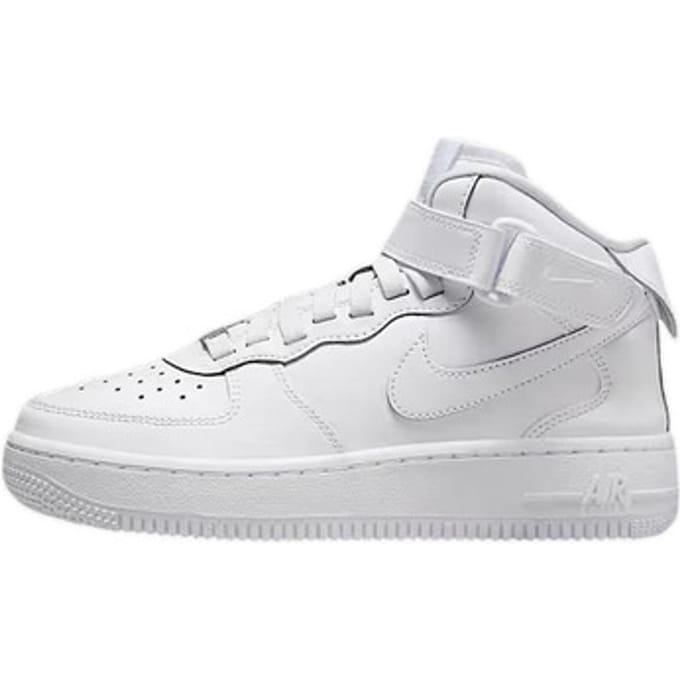 Nike Air Force 1 Mid EasyOn SE GS Triple White Kindersneakers FN1193-111 39