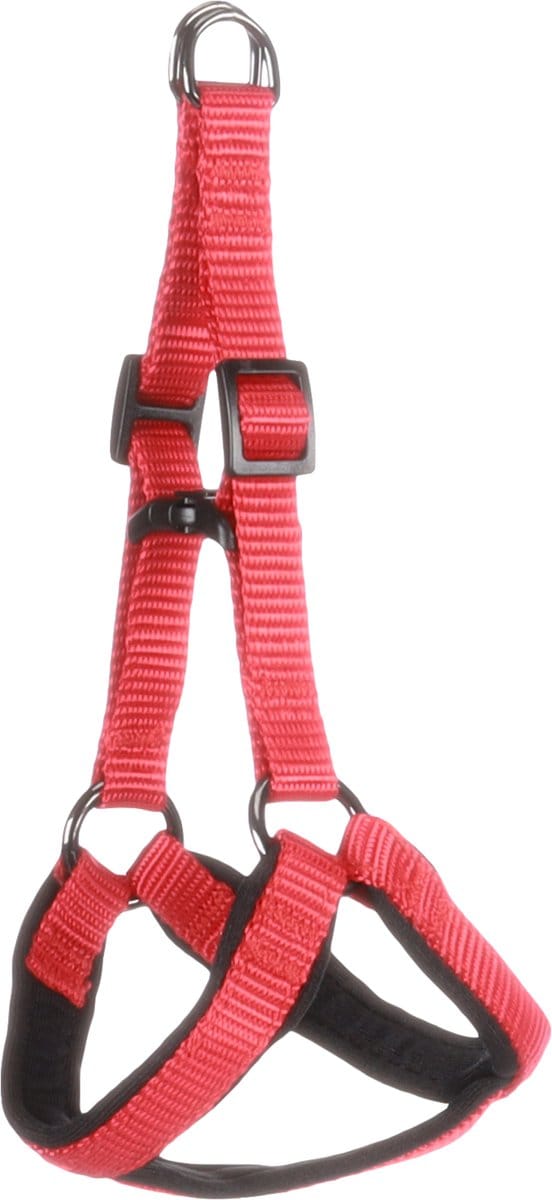 Flamingo Abbi Step&go - Harnas Honden - Harnas Step&go Abbi Rood Xxs 20-30cm 10mm - 1st - 133027 - 1st