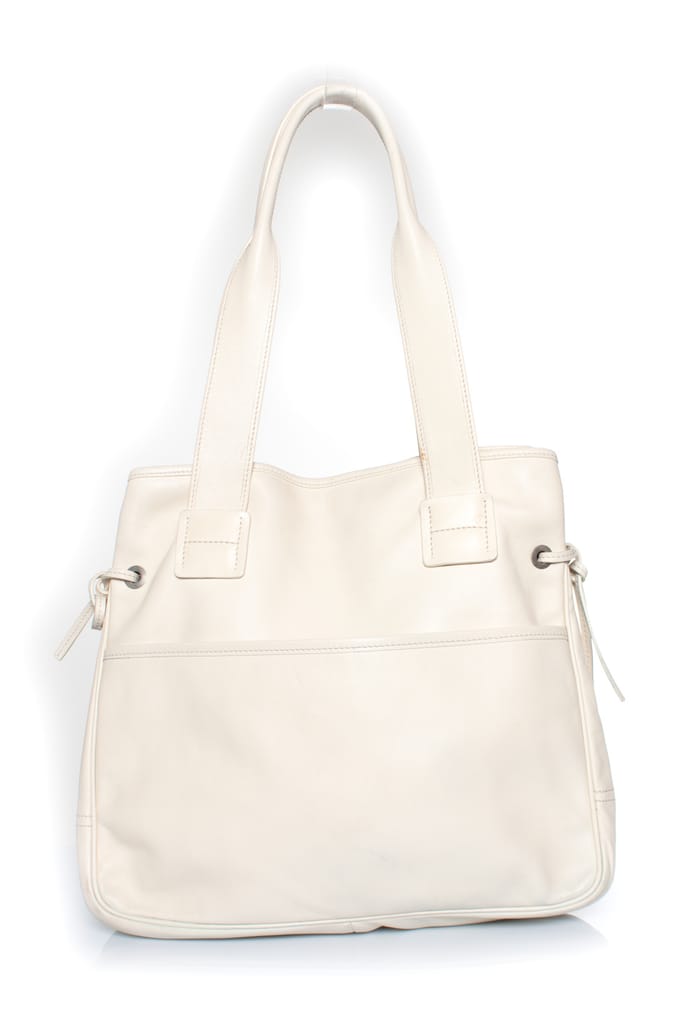 Hogan witte leren shopper