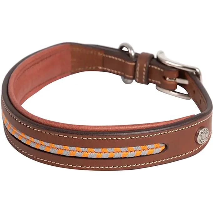 Leren halsband Antarès