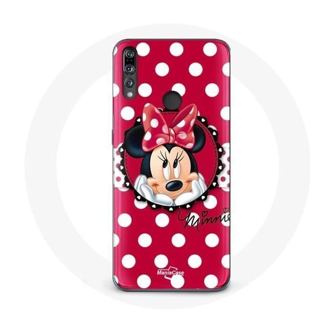 Coque - Minnie Mouse - Huawei P30 Lite - Souple - Rouge - Dessin animé rouge