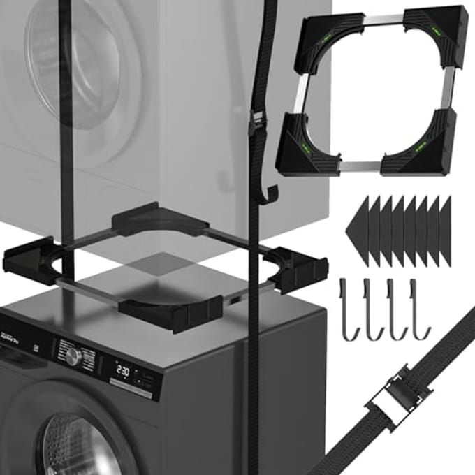 Omgoods - Slimline Stapelset voor Wasmachine en Droger