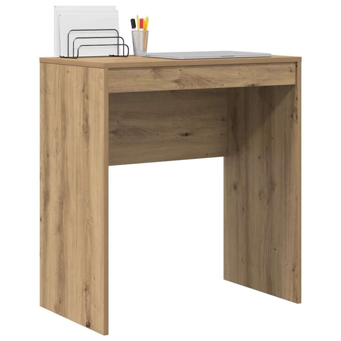 vidaXL - Bureau - Artisan - Eiken - 70 - x - 40 - x - 76 - cm