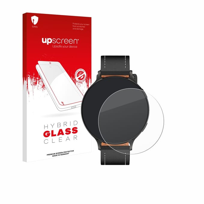 upscreen - Screenprotector voor Pireware Nano Smartwatch - Folie Beschermfolie Beschermglas transparant