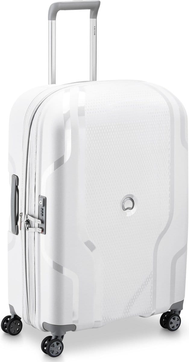 Delsey Clavel Trolley Case - 70 cm - Exp - Limited Edition - White