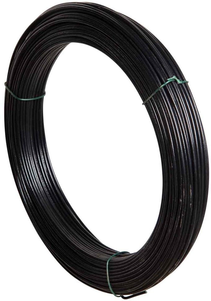 Spandraad 3,8mm 100m Zwart