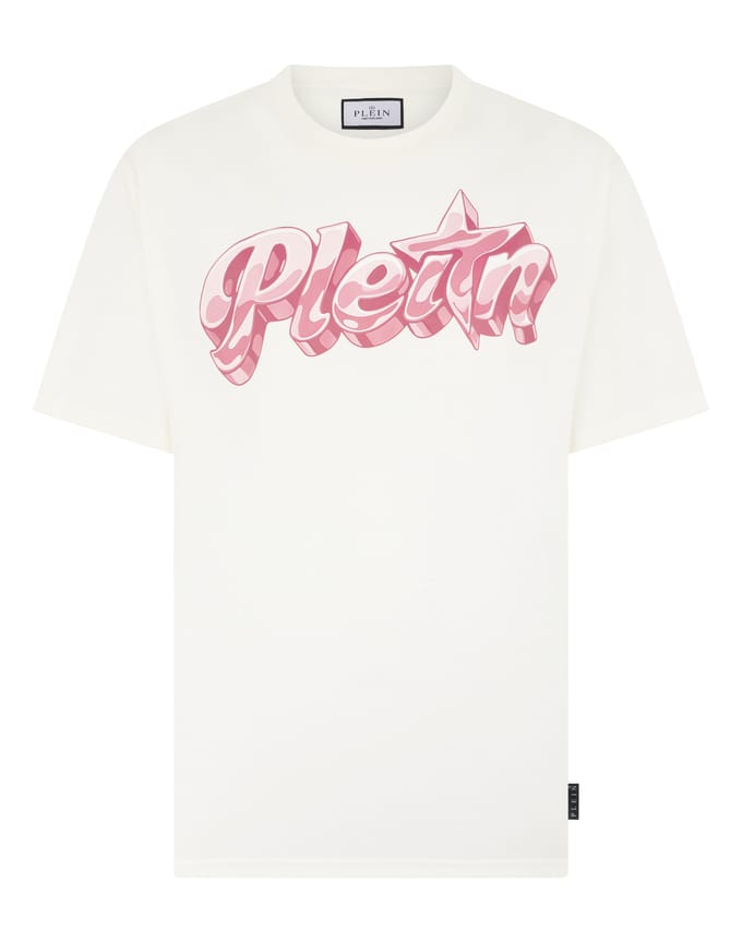 Round Neck T-Shirt Puffy Gummy Plein