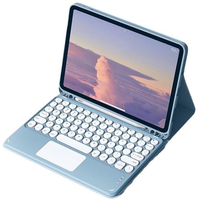 Bluetooth-toetsenbordhoes voor Samsung Galaxy Tab A9+ 11"