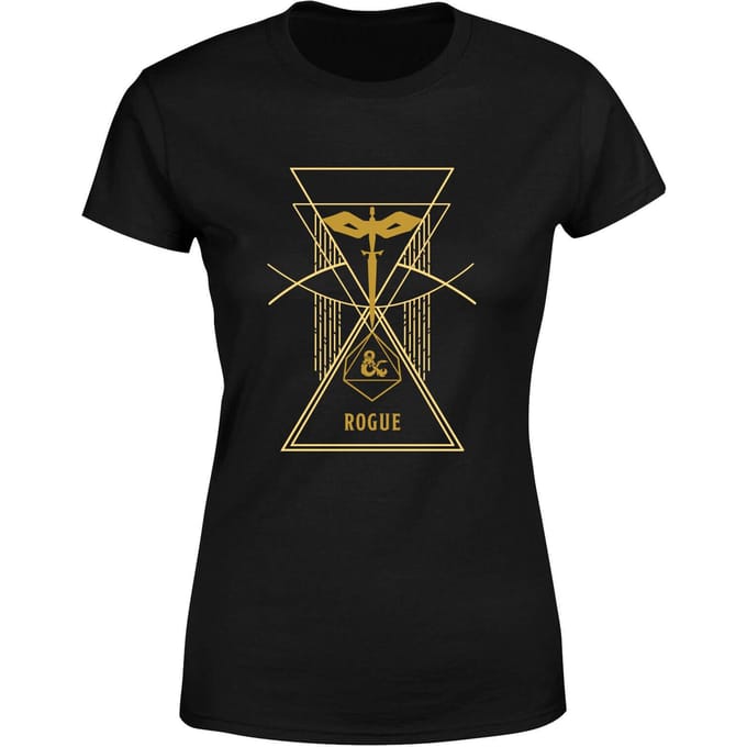 Dungeons & Dragons Rogue Women's T-Shirt - Zwart - XS