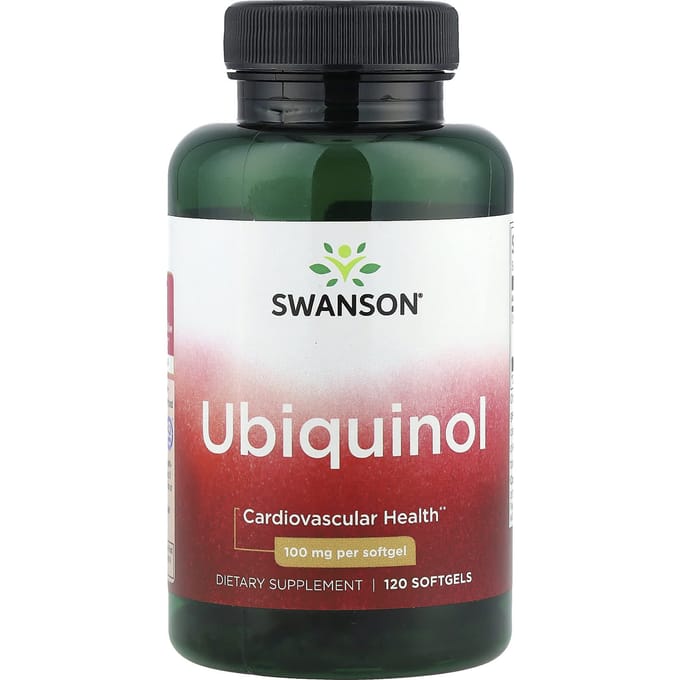 Ubiquinol, 100 mg, 120 zachte capsules