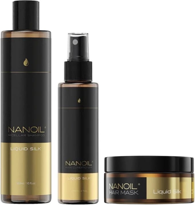 Nanoil - Liquid Silk Complete Set - 300+125+300ml
