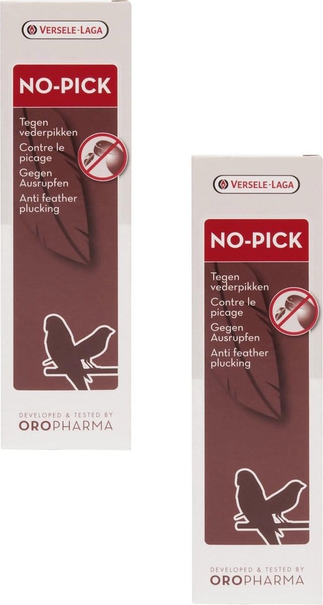 Versele-Laga Oropharma No-Pick Bitterspray - Vogelsupplement - 2 x 100 ml