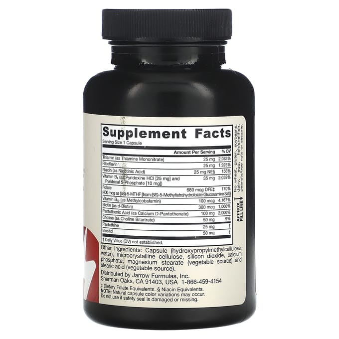Jarrow Formulas, B-Right, 100 gélules végétales