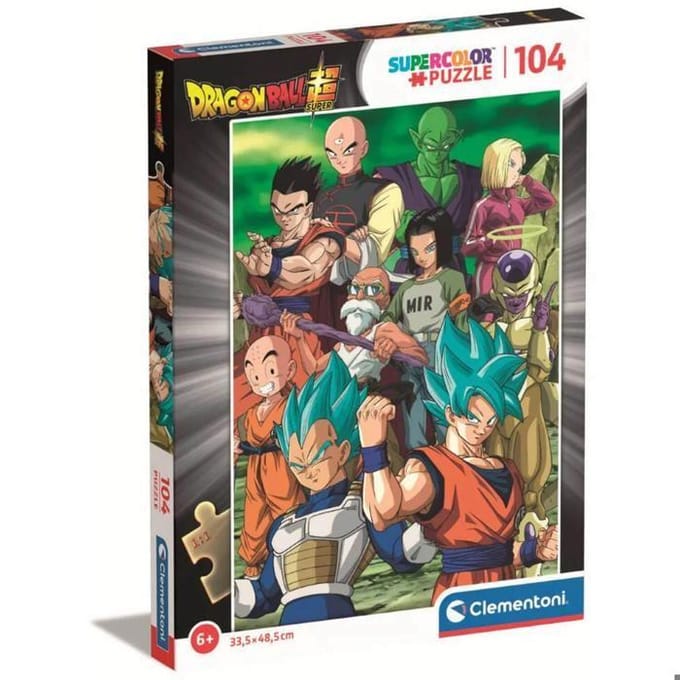 Clementoni - Puzzel - 104 Stukjes - Dragonball - Kinderpuzzel - Vanaf 6 jaar