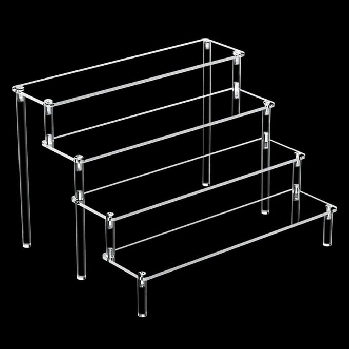 Transparante Acryl Organizer - 4 Laags - Multifunctioneel - 1 stuk - Hoogwaardig