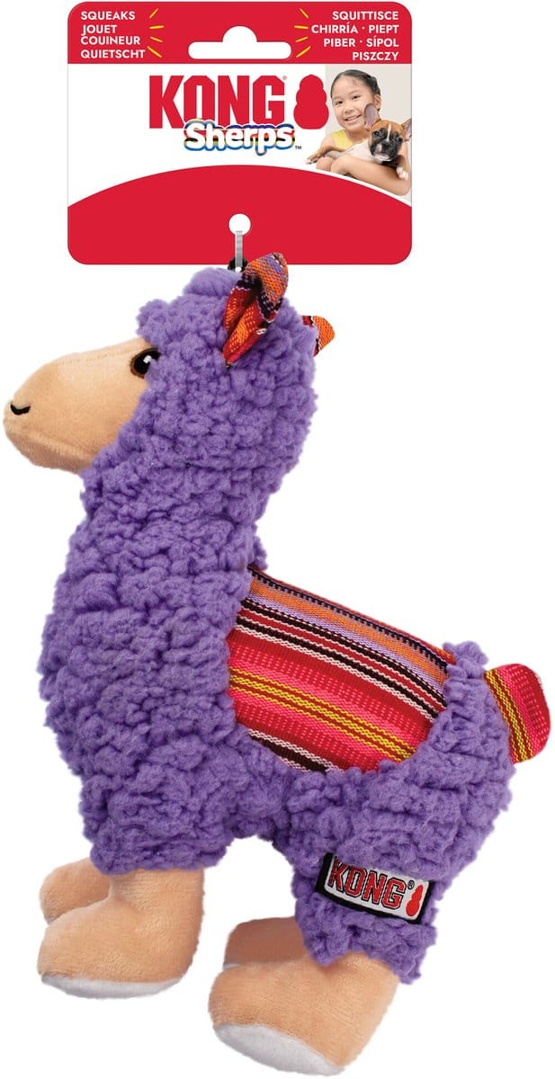 KONG Dog Toy Sherps Llama Medium 17x20cm
