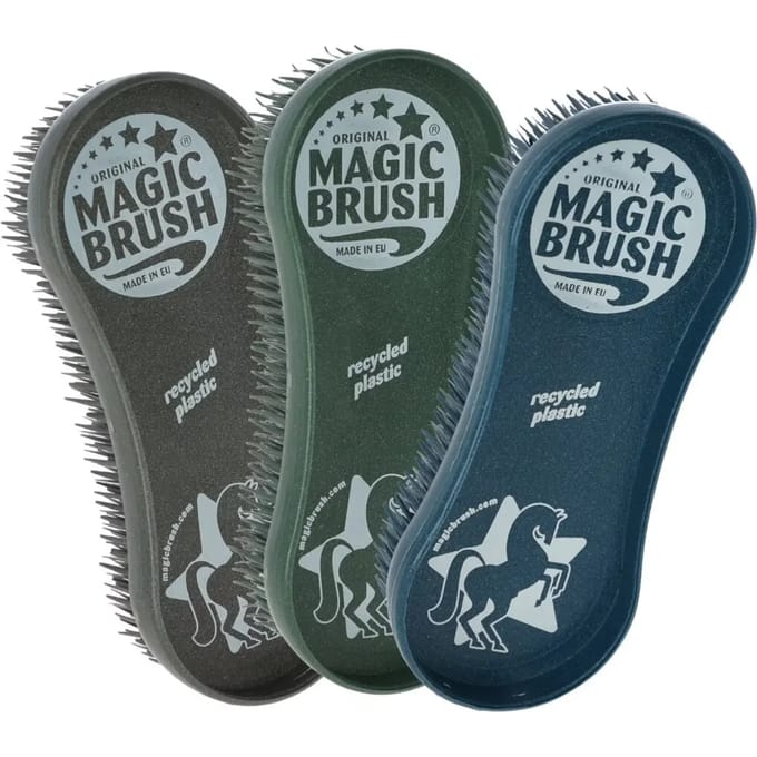 Harry's Horse Magic Brush set Corn flower | Paardenborstel