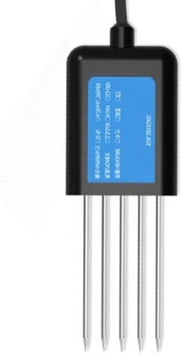 Bodemanalyse Tool - Bodemtester Grondsensor - Planten Groei Optimaliseren - IP68 RVS Sonde - 14 x 6 x 6 cm