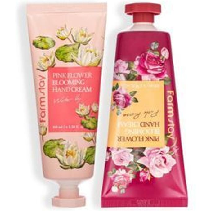 Farmstay - Pink Flower Blooming Hand Cream Set 2 pcs