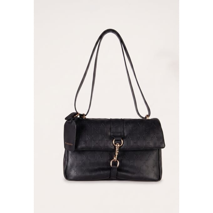 GUESS Embossed Logo Jet Black A996 Maat: OS | Handtassen Outlet | Dames | Zwart