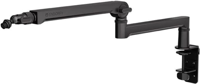 Low Profile Boom Arm voor Microfoon, Smartphone en Licht 360 graden draaibaar
