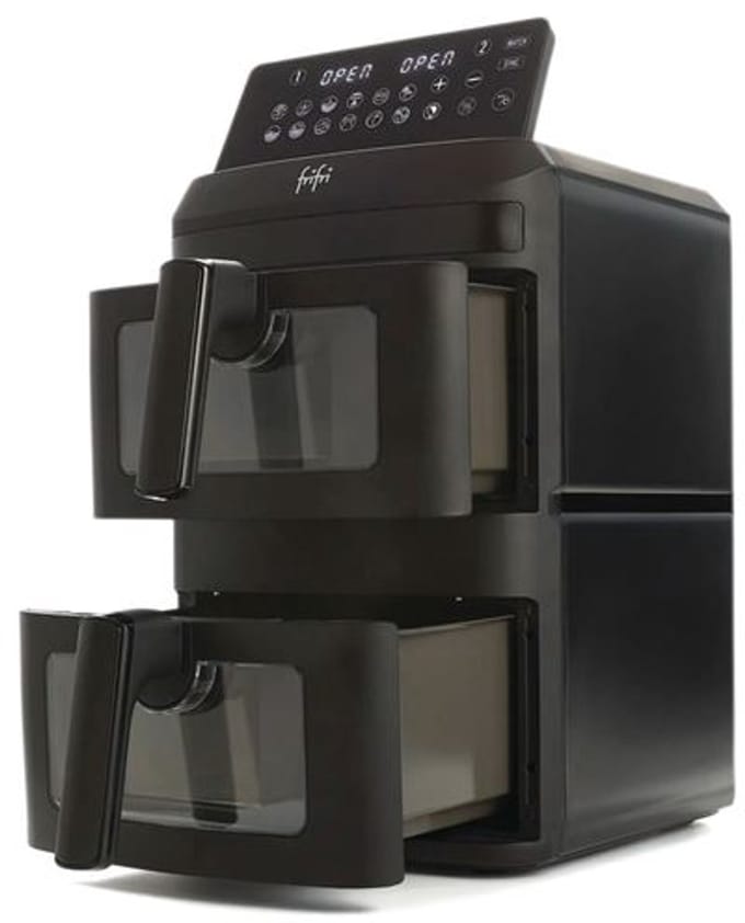 FriFri Airfryer Duo Slim FR0813028BLP 2800 W Matzwart