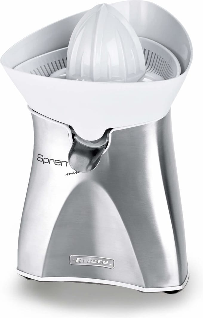 Ariete 0407/00 elektrische citruspers 60 W Zilver, Wit
