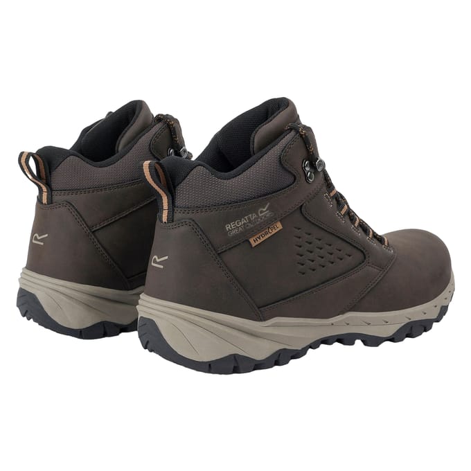 Regatta Heren Amble Waterdichte Wandelschoenen (Mok/Tan)