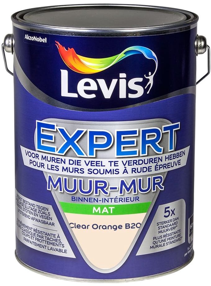 Levis - Expert Muur Binnen Mix - Clear Orange B20 - Mengverf - 5 L