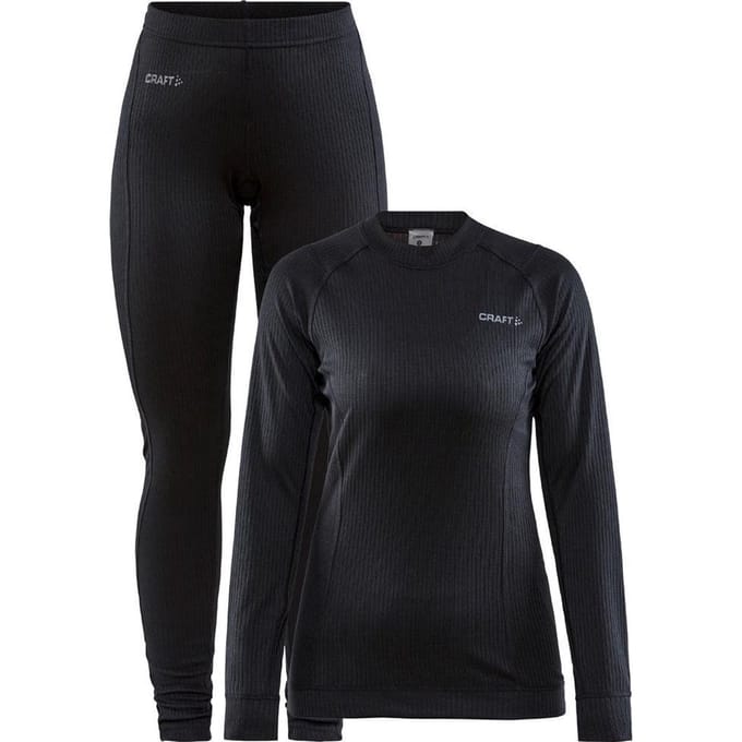 Craft - Maat XXL - Core Dry Baselayer Thermoset Dames - Zwart