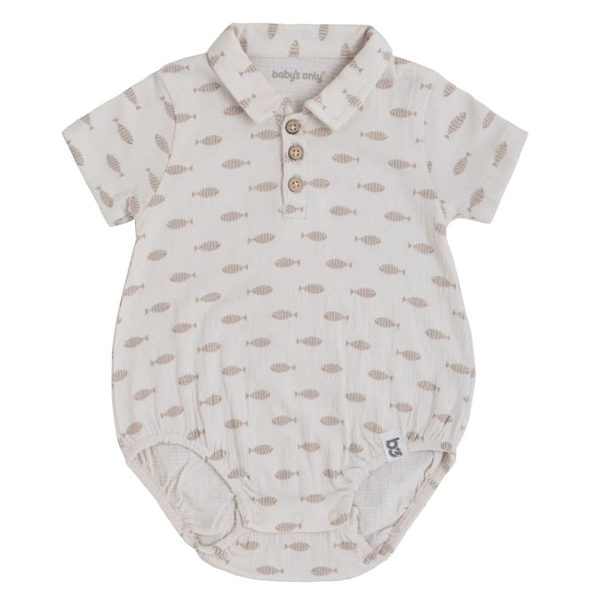 Baby's Only Rompertje - Fin - Beige - Maat 50