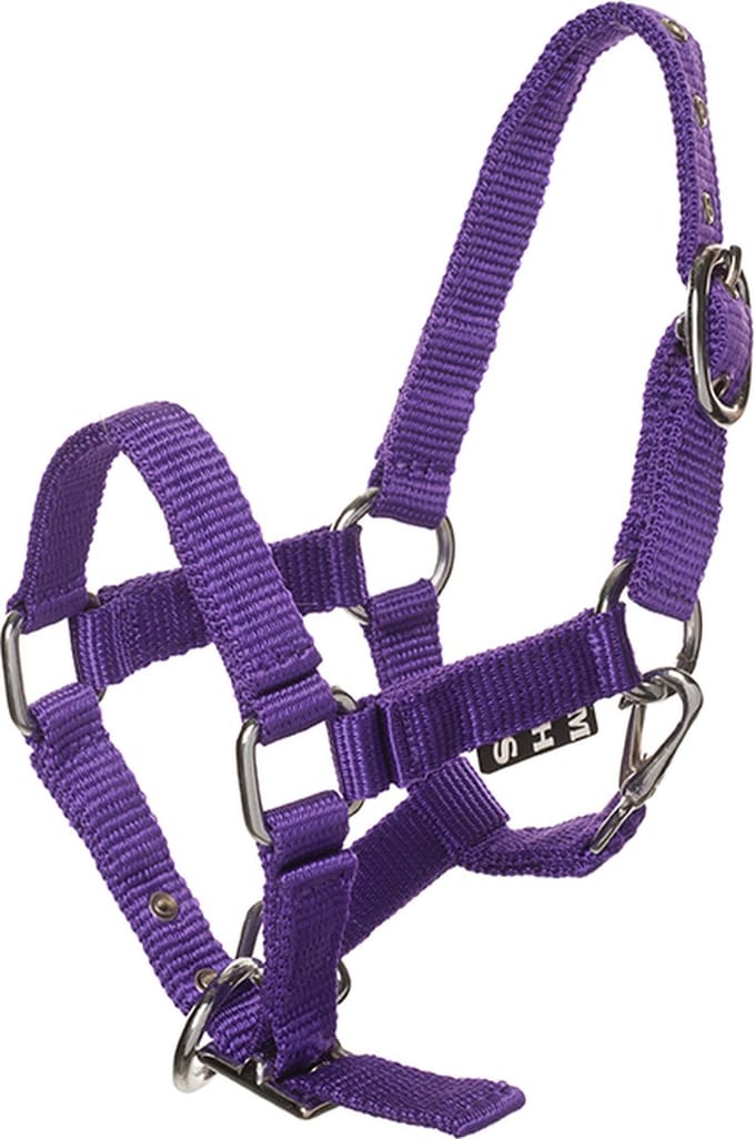 MHS Nylon Halter Economy purple size 0