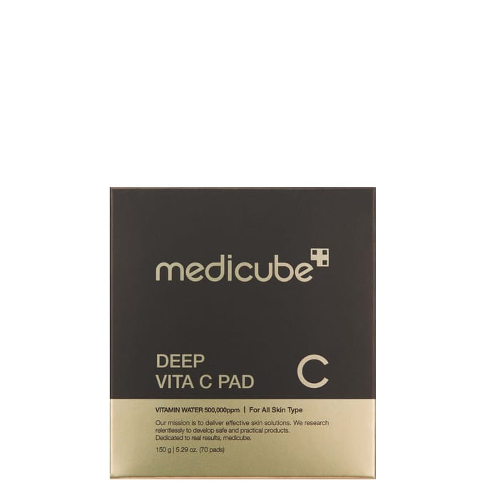 MEDICUBE - Deep vita c pad (disques exfoliants) 70 unités