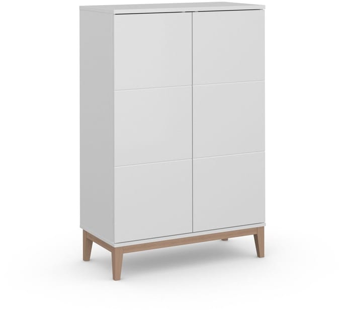 Pelle-Kast - 2-deurs - Wit