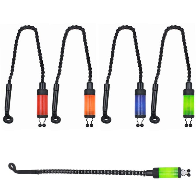 Vissen Swinger Chain Alert Swinger Beetverklikker Hanger Swinger Visgerei rood