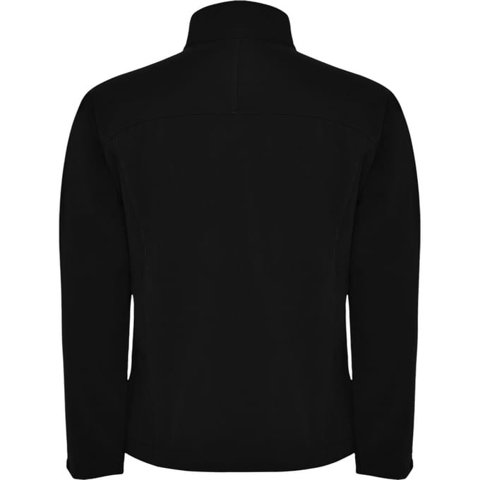 Roly Heren Rudolph Soft Shell Jas (Zwart)