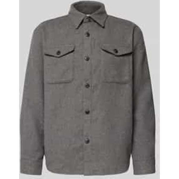 Onderhemd Selected SLHRLXPABLO WOOL BLEND OVERSHIRT
