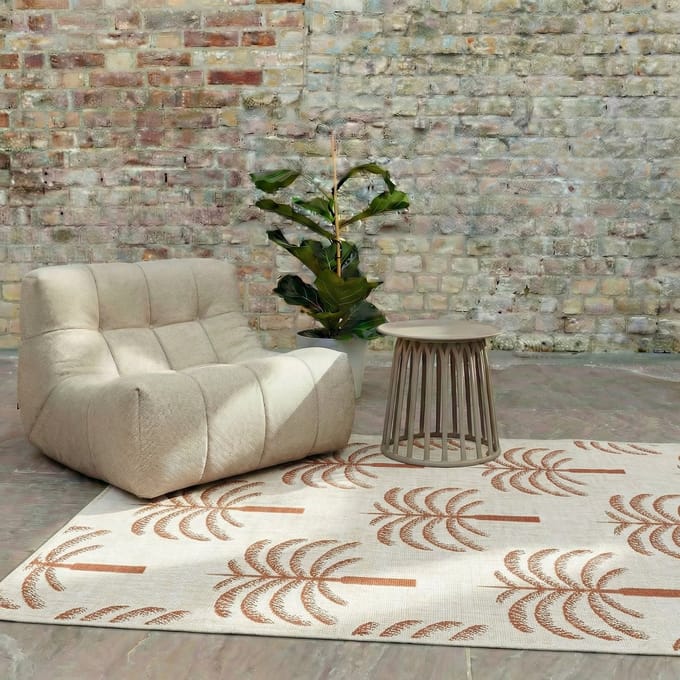 Buitenkleed Oase roest - Interieur05 - 240 x 340 cm - (XL)