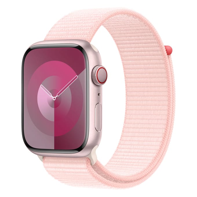 Sport Loop band voor de Apple Watch | 44/45/46/49 mm - Light Pink