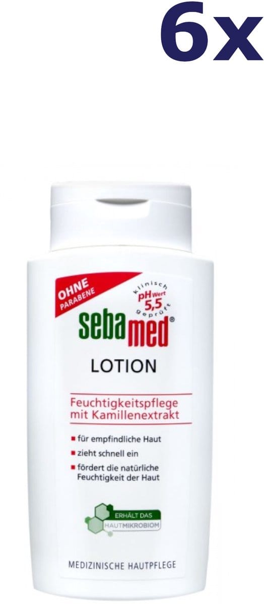 6x Sebamed Lotion 400 ml