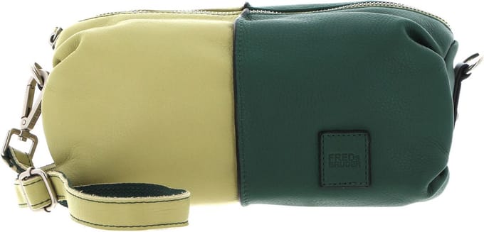 FREDsBRUDER Leren Schoudertas FB Multicolour Crossbody Pistaccio & Emerald Veelkleurig