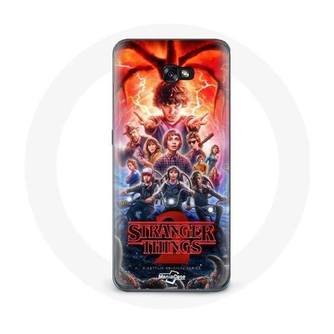 Hoesje voor Samsung Galaxy A3 2017 Stranger Things Poster Seizoen 2
