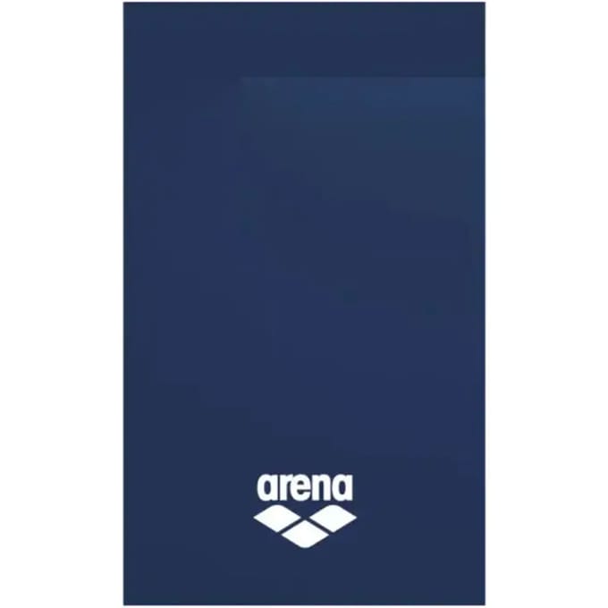 Arena Handdoek Microfiber Navy/Wit