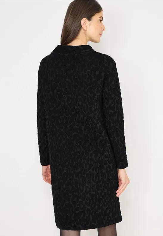 Leo jacquard jurk
