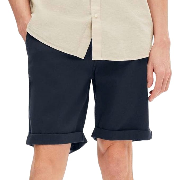 slim fit chinobermuda van katoenmix model 'LUTON'