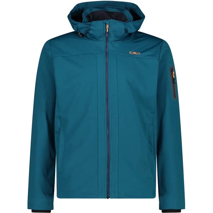 Cmp Zip Hood 39a5027 Softshelljack Blauw XL Man